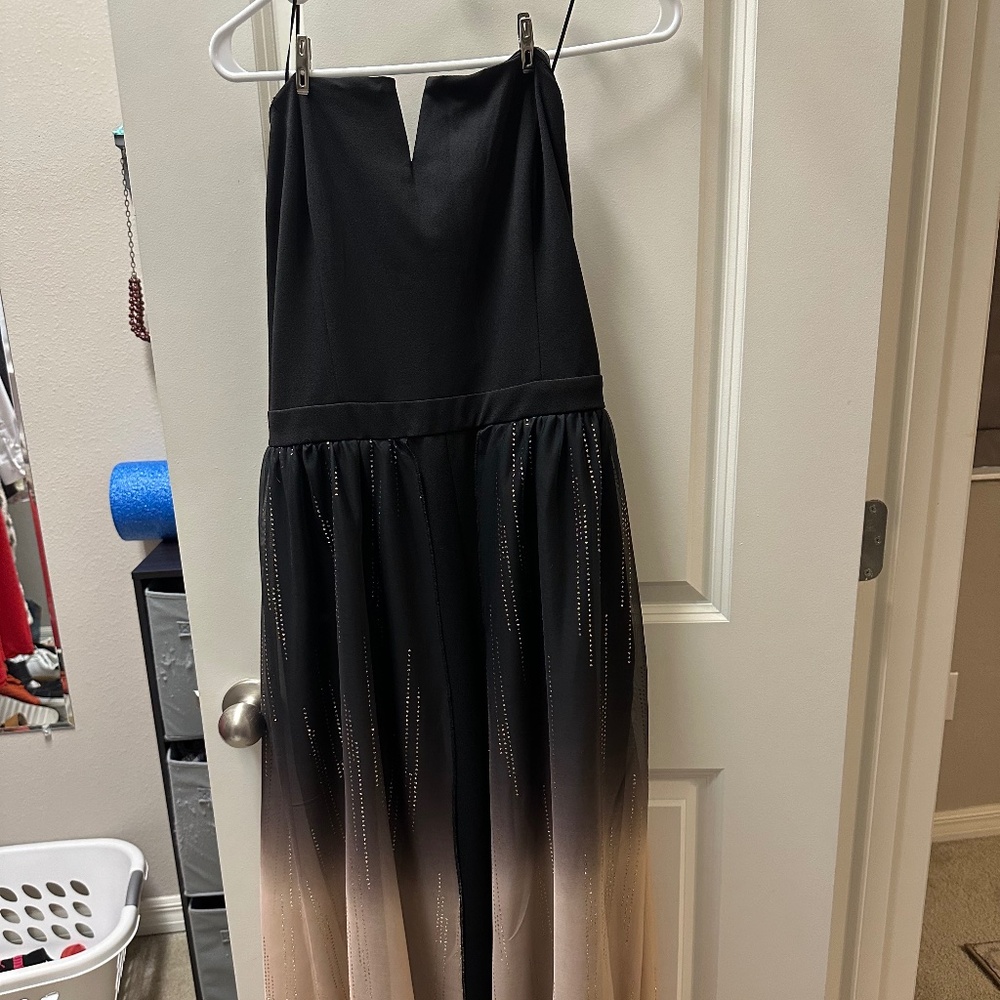 XL Venus Jumpsuit with sparkly chiffon overlay